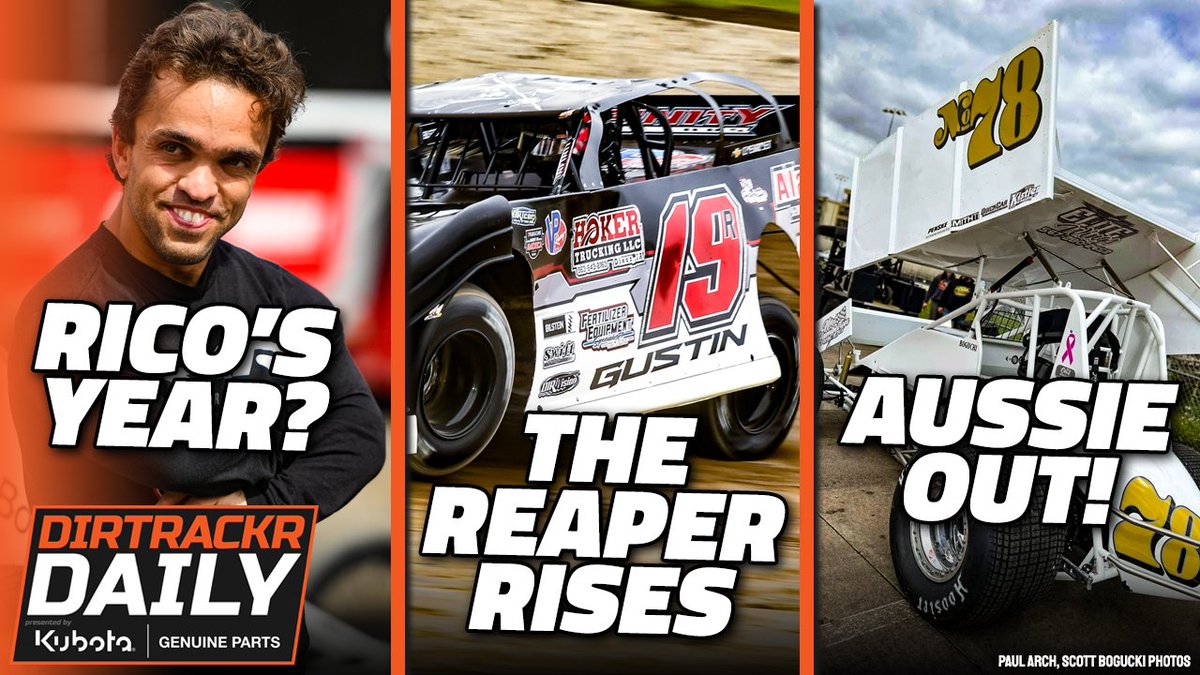 MOAR DAILY SHOWS! We've got sprint car news, including crew chief and driver changes, plus we'll talk a lot of weekend dirt racing, and is this finally Rico Abreu's year at Knoxville?

Tune in!

📺 youtu.be/UAZihZikPF8
🎧 podcasts.apple.com/us/podcast/dai…
📰 dirtrackr.com/daily/1398