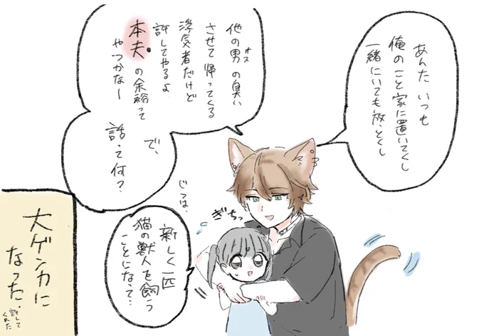おにロリらくがき

猫と飼い主 