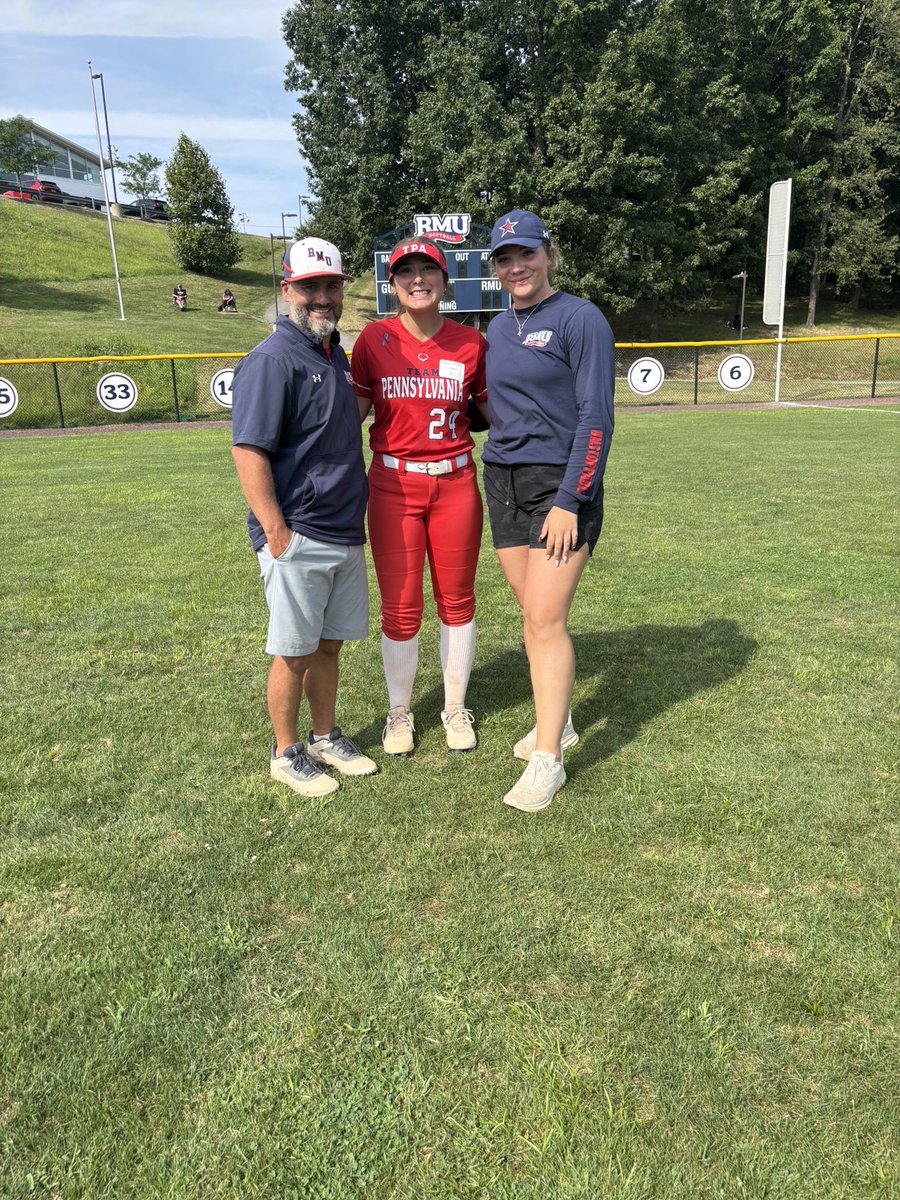 Had a great time at the <a href="/RMUSoftball/">RMU Softball</a> camp these past two days! Thank you to the coaches and players. Loved getting to compete and learning more about RMU. <a href="/teampatoal/">Team Pennsylvania Toal 16u</a> <a href="/teampafastpitch/">Team Pennsylvania Fastpitch</a> <a href="/hoffner_hitting/">Jim Hoffner</a> <a href="/_CoachCory/">Coach Cory Fastpitch</a>