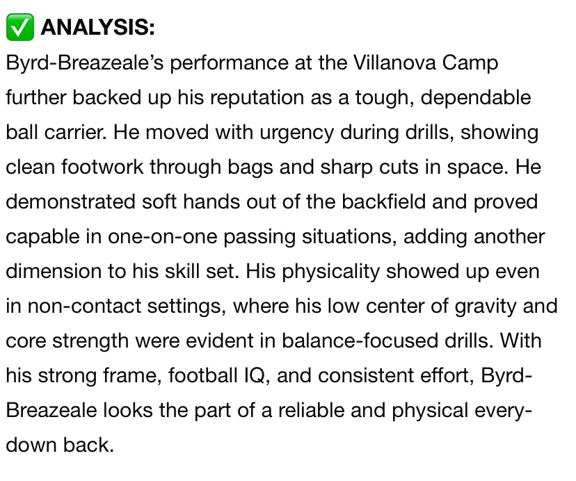 Taijae Byrd-Breazeale (@tajbyrd26) on Twitter photo Thank you to <a href="/sixstarfootball/">Six Star Football | PLUS+</a> for the write up! I’m truly grateful for your evaluation and I’ma continue to work hard to improve my skills! #seniorsznloading Thank you to <a href="/sixstarfootball/">Six Star Football | PLUS+</a> for the write up! I’m truly grateful for your evaluation and I’ma continue to work hard to improve my skills! #seniorsznloading