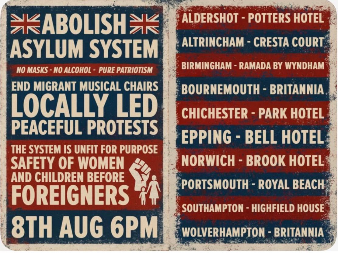 🚨 Attention Everyone! 🚨 We need your support to make this post go viral! Epping is making headlines, and we’re calling on communities with hotels housing illegal immigrants to unite and protest. It’s crucial that we take action now to protect our future and the futures of our