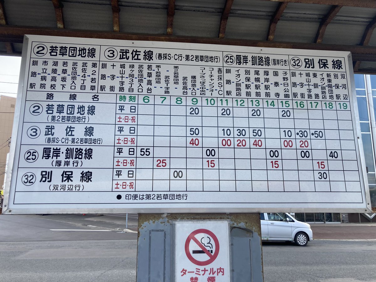 hassy511's tweet photo. ついに1日一往復しかしなくなり秘境へと化した我が故郷へのバス時刻表。 https://t.co/St4aqEi9pX