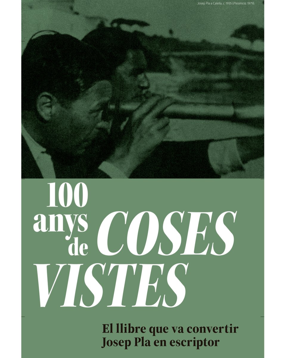 Què fa tan especial Coses vistes, el primer llibre de Josep Pla?

Ho descobrim amb @JoanSafont al Tren de la Història

👉 open.spotify.com/episode/39ptuc…

<a href="/SERCatalunya/">SER CATALUNYA</a> <a href="/FJosepPla/">Fundació Josep Pla</a>
