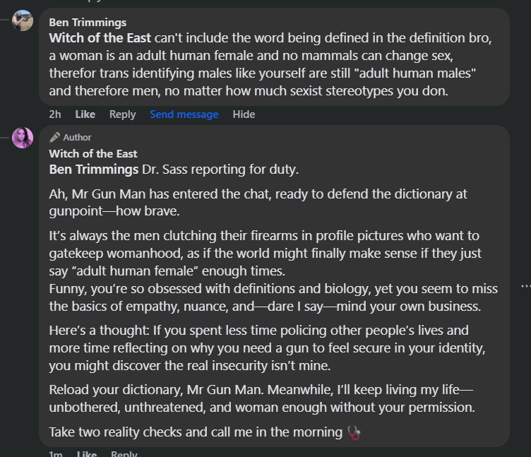 Ah, Mr Gun Man has entered the chat