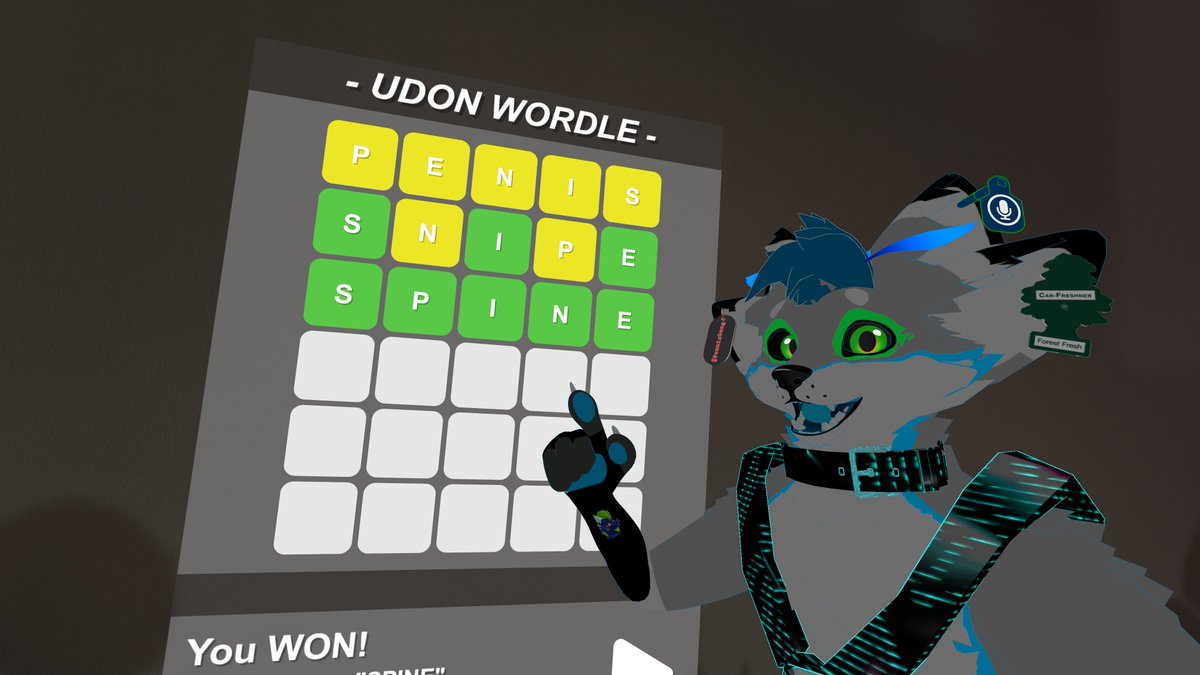 Technically, I got the word right on the first try #RisInVR #RisInActualVR