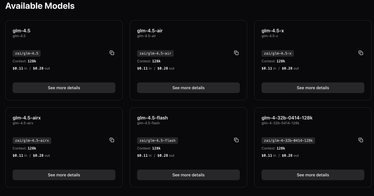 Available now: llmgateway.io/providers/zai