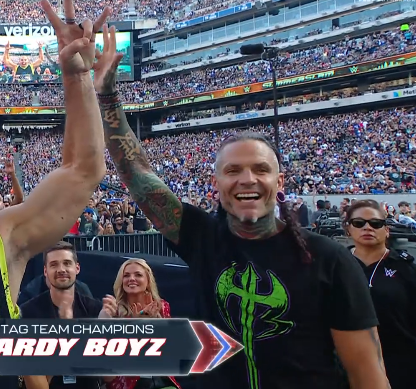 Bro shows up when Punk gets beat