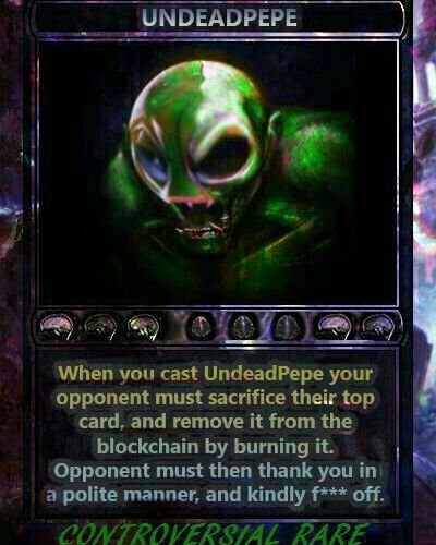 Peperium (@peperium2017) on Twitter photo Some Peperium artworks were just purchased for a total of 5.78 eth!
NEWPEPE - 4 eth
RPALPHASTIK - 1.5 eth
UNDEADPEPE - .28 eth
Congratulations to the newest Peperium collector 🐸💚 Some Peperium artworks were just purchased for a total of 5.78 eth!
NEWPEPE - 4 eth
RPALPHASTIK - 1.5 eth
UNDEADPEPE - .28 eth
Congratulations to the newest Peperium collector 🐸💚