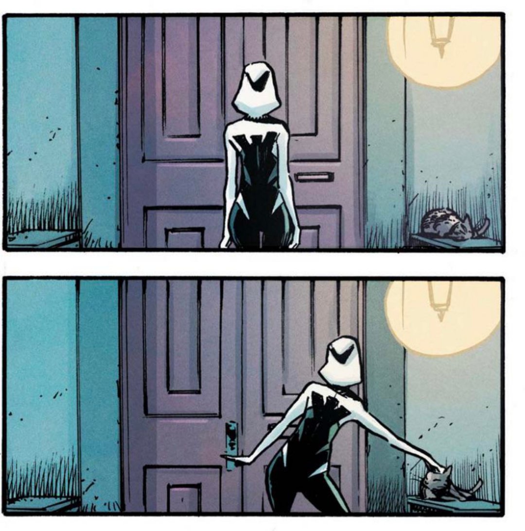 gwen stacy just loves cats