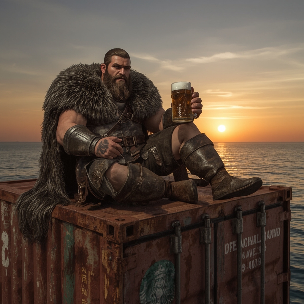 Luthor gets to take his day off and enjoy a beer on top of his <a href="/longboat_fi/">Longboat.fi</a> container that's making him passive income!

#PassiveIncome #RealYield #RWA