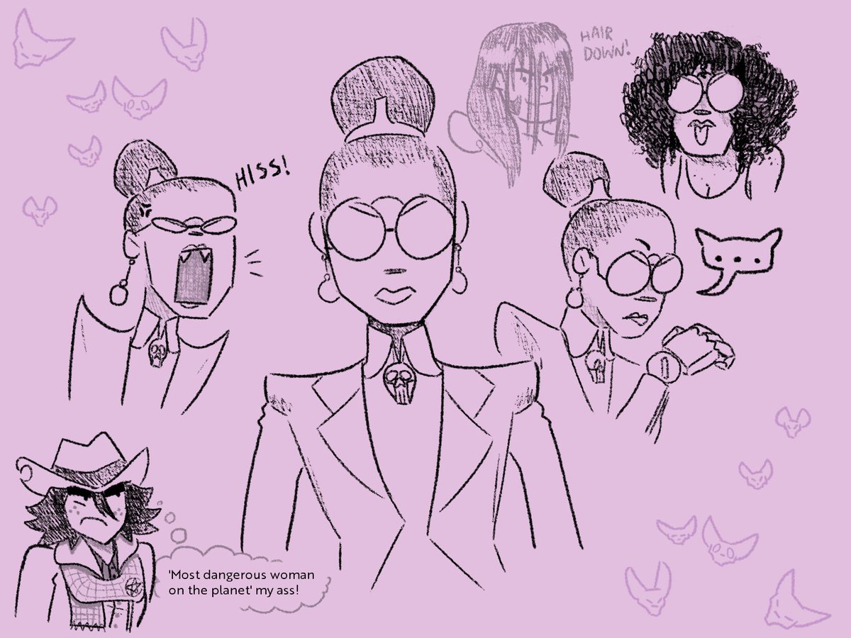 robothegod's tweet photo. #deadlock Calico sketches!
ft bonus shiv and holliday too
#deadlockfanart https://t.co/r4TXbVqAFe