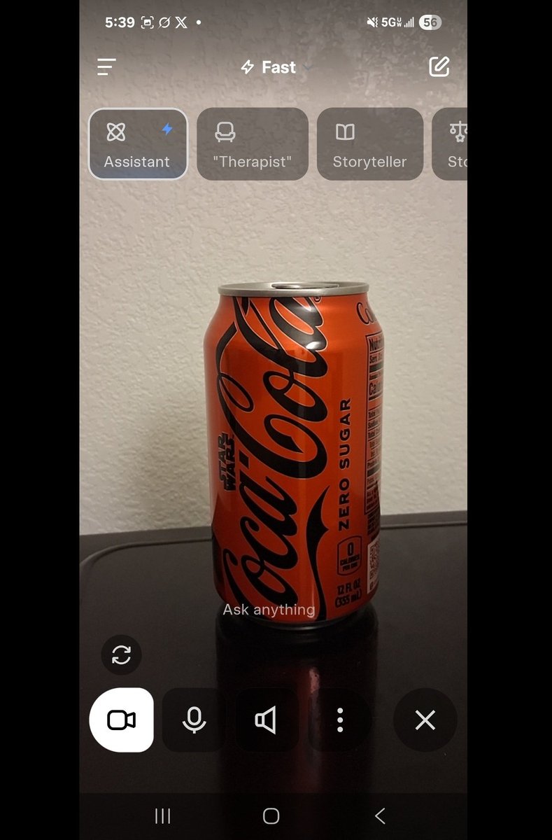 Android phones are catching up with the integration of the camera finally!! Also noticed the new features on the web page form of Grok. Keep it up, everyone!!!  <a href="/xai/">xAI</a> <a href="/xAIMemphis/">xAI Memphis</a> <a href="/elonmusk/">Elon Musk</a> 🫶💚🧡