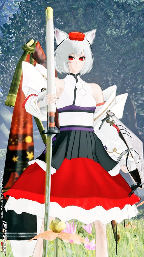 #PSO2NGS 
犬走椛