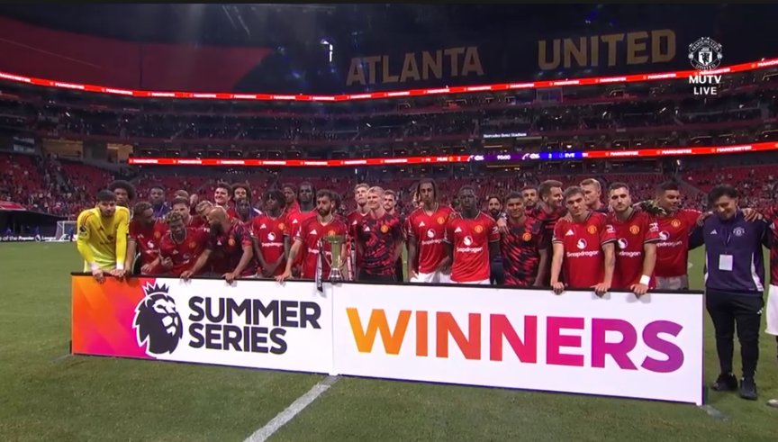 مانشستر يونايتد بطل كأس البريميرليغ الصيفي