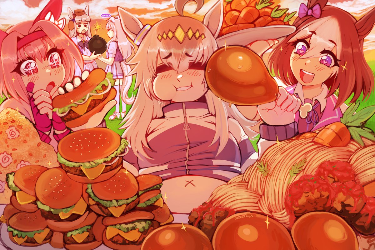 fat horse ... Oguri my beloved...