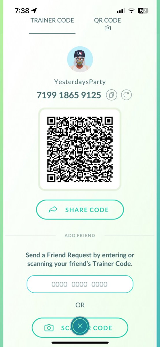 ShiftRockYeahh's tweet photo. Need some new friends. Only active players who open gifts daily and send raids here and there please. Trainer Code: 7199 1865 9125  #PokemonGOfriends #PokemonGo #PokemonGOFest2025 https://t.co/kMurClREhc