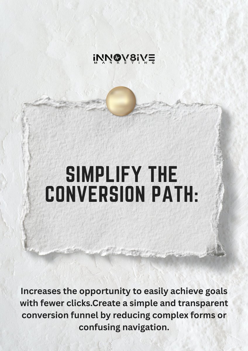 innov8iveagency's tweet image. Your website is getting traffic—but not enough leads?
 That’s a CRO problem, not a traffic problem.
💡 Need help with CRO? Let’s chat.
#ConversionRateOptimization #CROTips #LeadGeneration #WebsiteOptimization #DigitalMarketing #GrowthHacking #MarketingStrategy #BusinessLeads