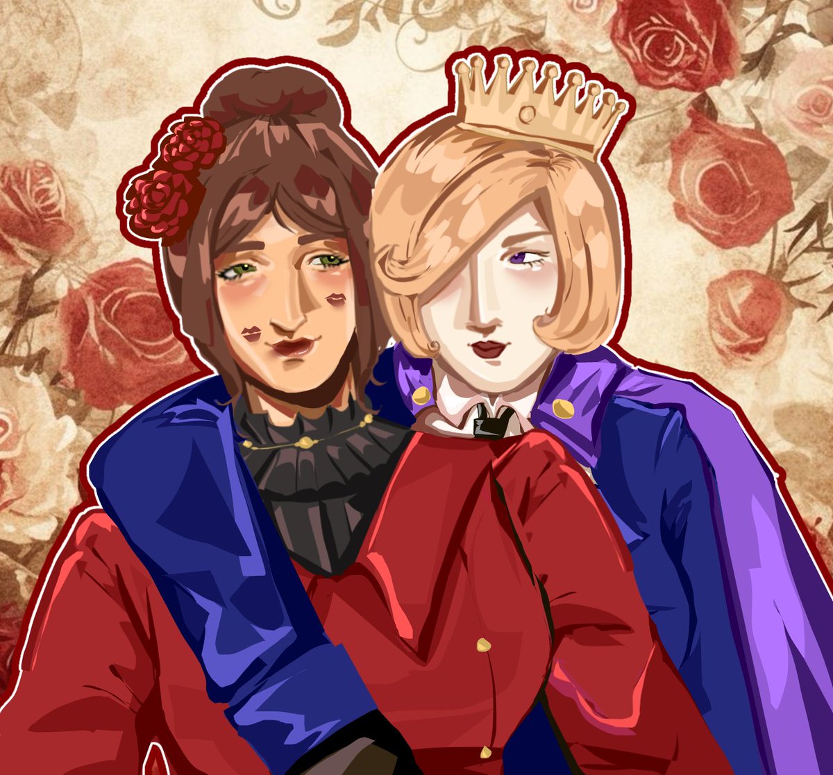 ryusaeceo's tweet image. hello ladies
hello spafra or frain idk

#spafra #frain #hetalia #aph #nyotalia #nyo