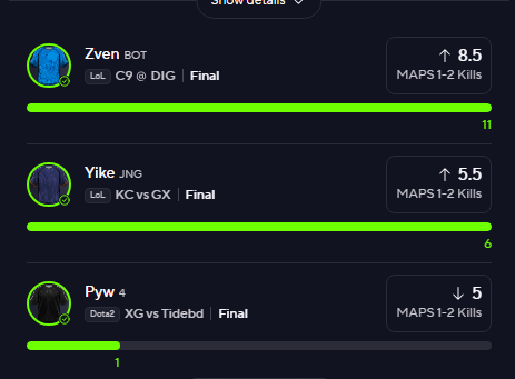 stonybets's tweet photo. So close to another insane day in the premium 👇 

6x 💸
3x 💸
2x ✅

Giving away a free month to someone who likes/rtwts this 

#PrizePicks #GamblingX