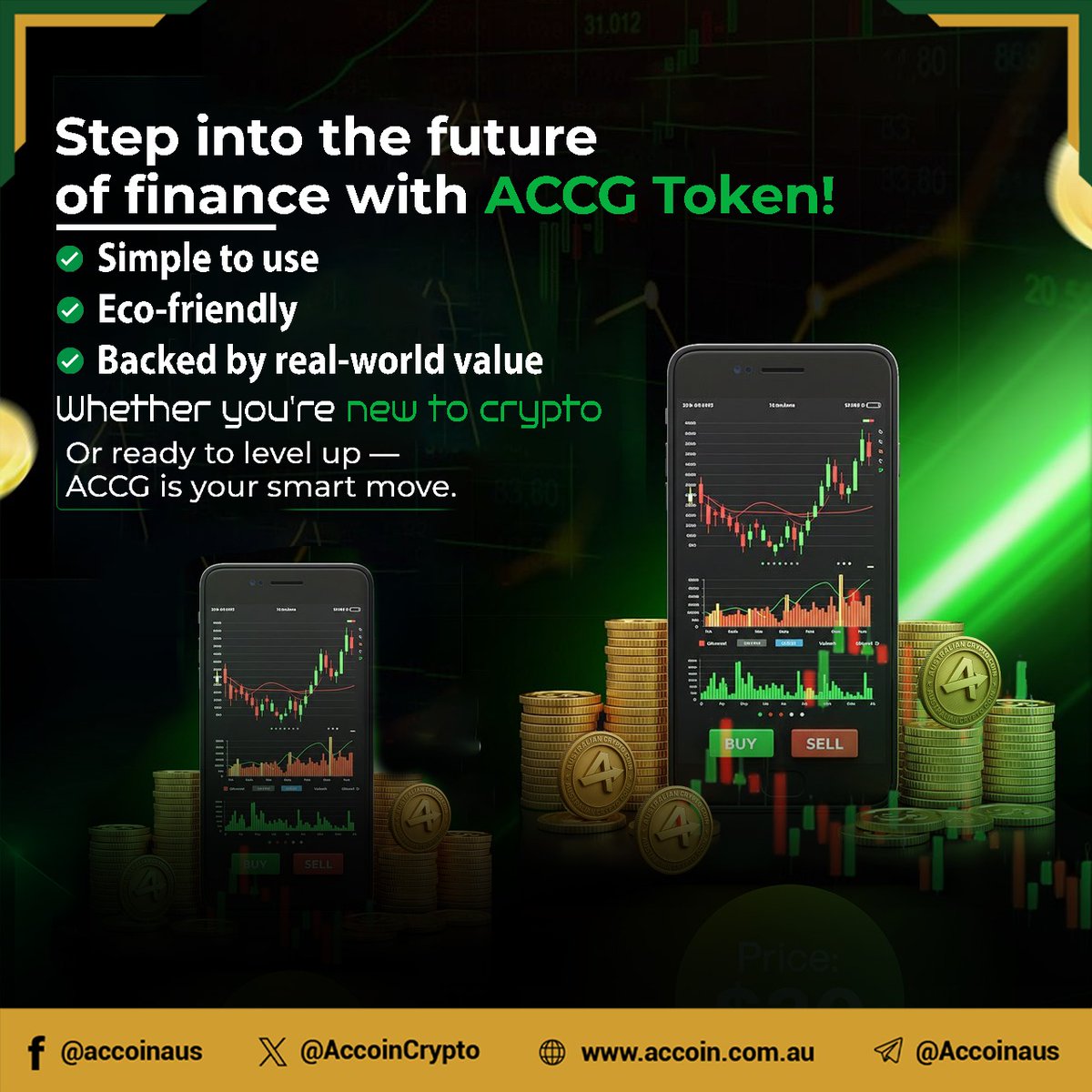 💡ACCG Token is more than just crypto — it’s a smarter way to invest.

🌿 Eco-friendly.
🔒 Backed by real-world value.
📱 Easy for beginners, powerful for pros.

Trade Now👇
koinpark.com/trade/ACCG-USDT

#ACCGToken #NextGenFinance #PBOGA #Next