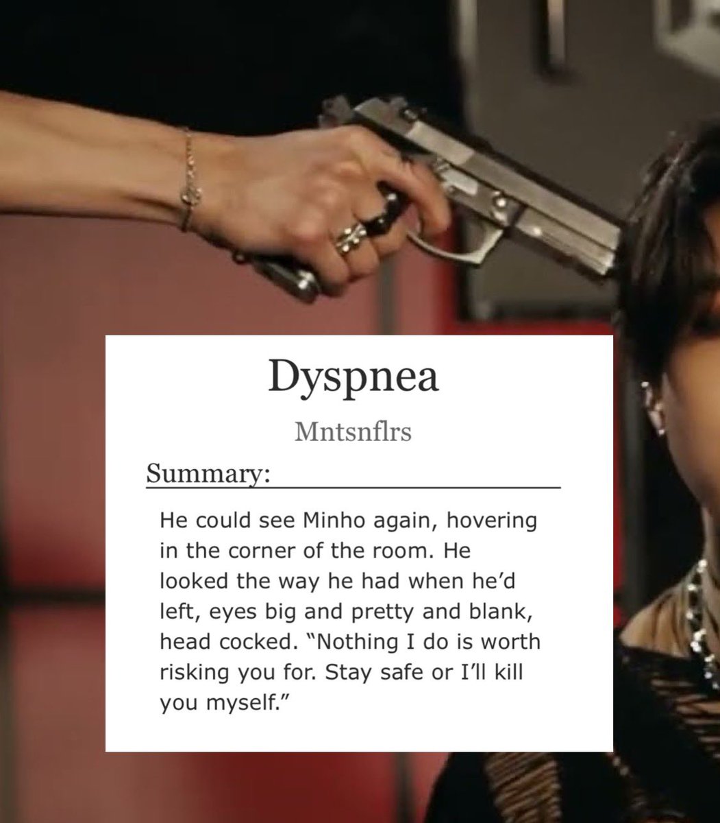 Dyspnea

🖤mnsng
🖤 10k (2/2) now complete!
🖤 assassins au
🖤 please check the tags/warnings