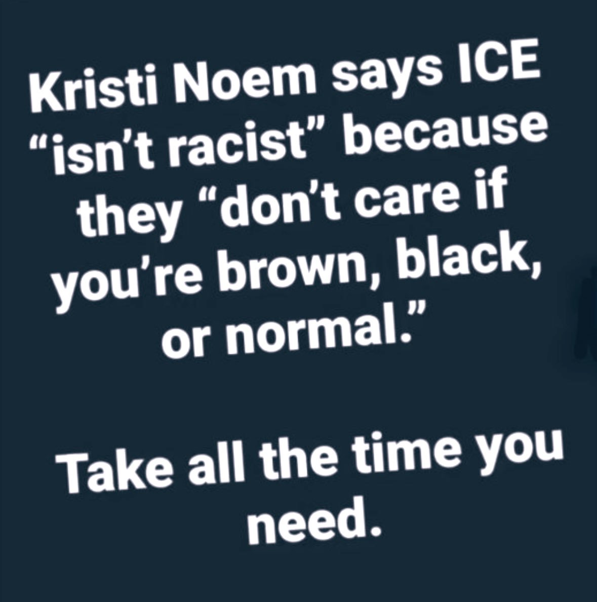 What an idiot !