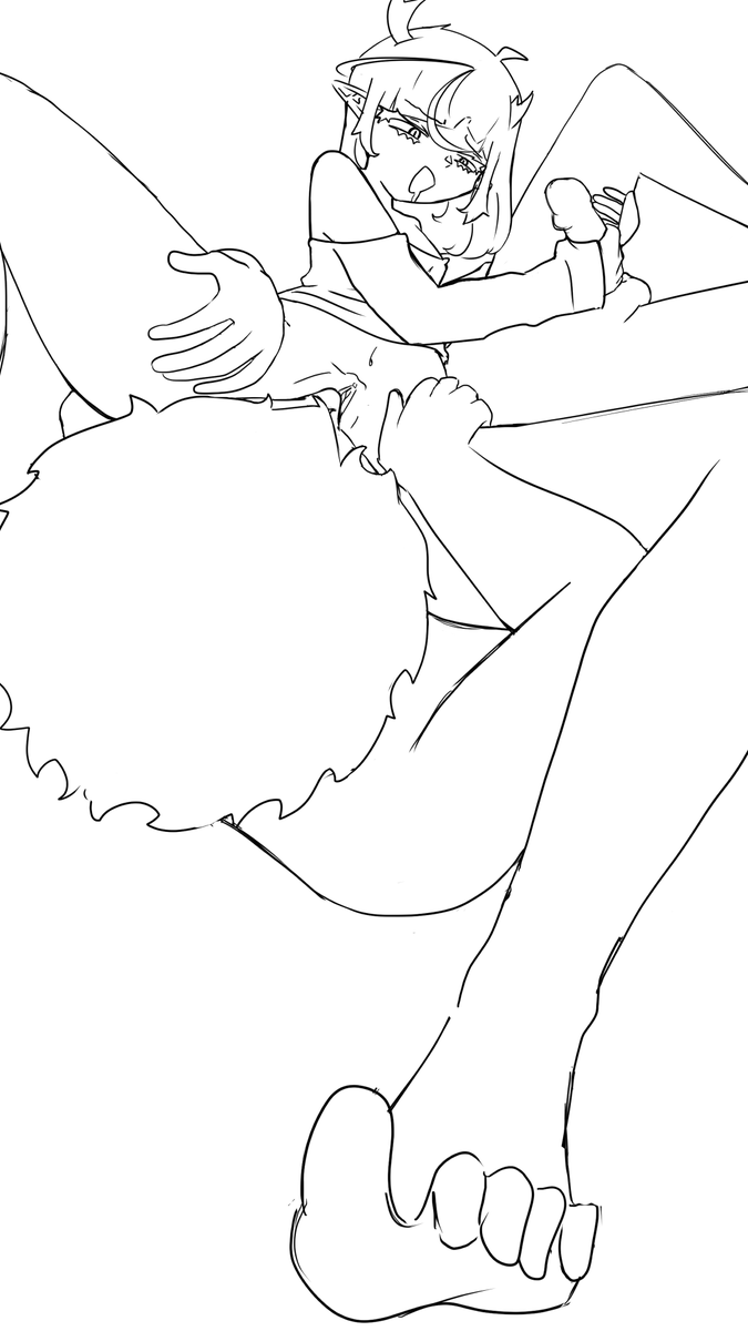Wip

#feetfetısh #feet #nsfwtwt #hentaiِart #nsfw #art_nsfw #AnimeArt