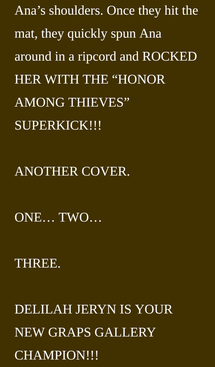 Fortune always favoured you.