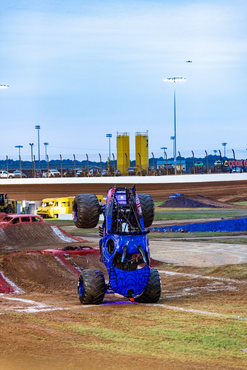 This time last night. 😈

<a href="/CookOut/">Cook Out</a> | #MonsterTruckBash