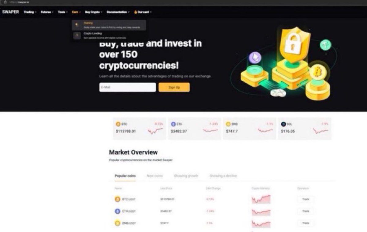narryandi_'s tweet image. Swaper.io has allegedly been deceiving investors by restricting access to withdrawals once deposits are made. If your funds have gone missing, feel free to contact me for assistance in recovery!

#SwindleWatch #NildexNow #BlockByte #FraudTrack #InvestorTrap