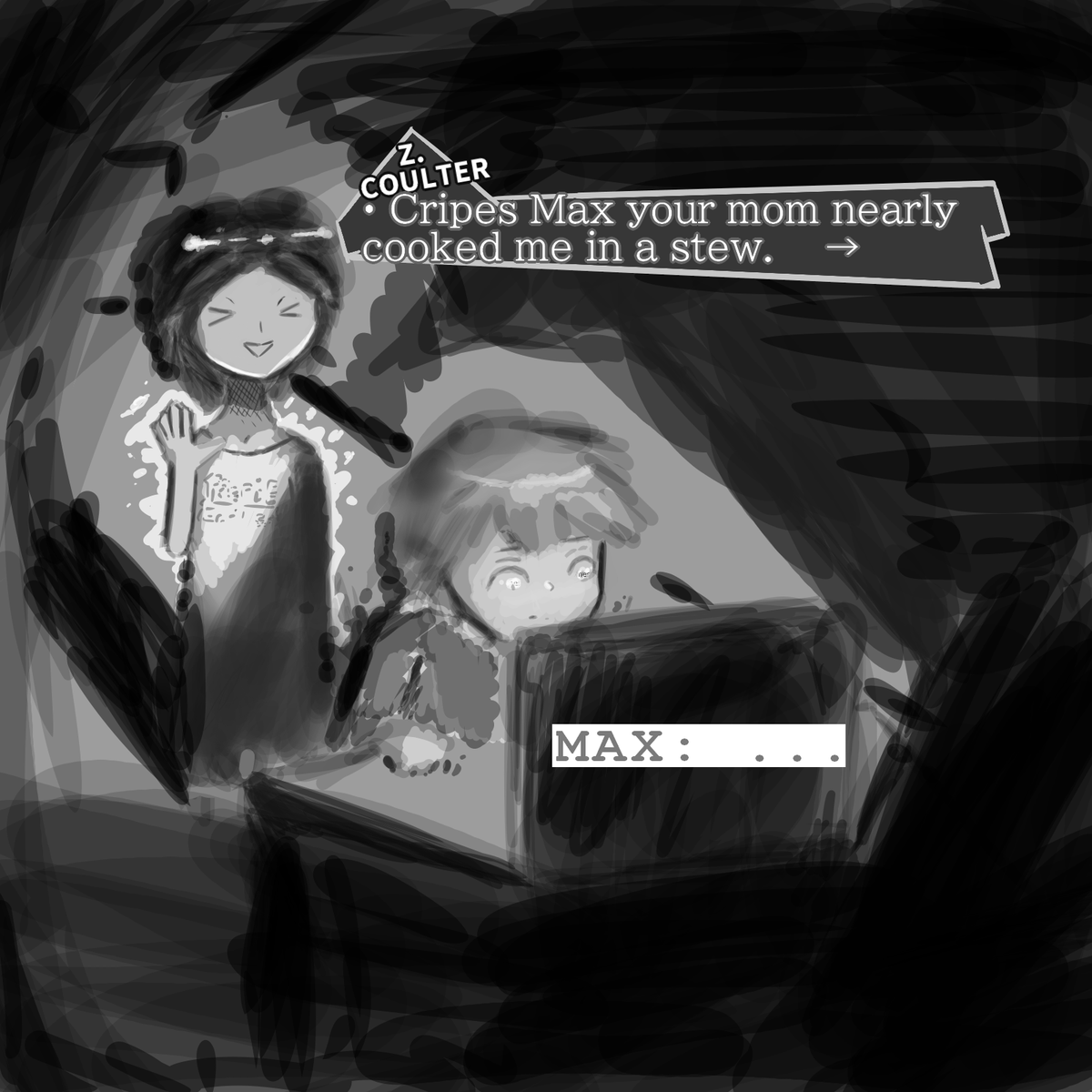 Modern Cannibals fan art, by Eiko!