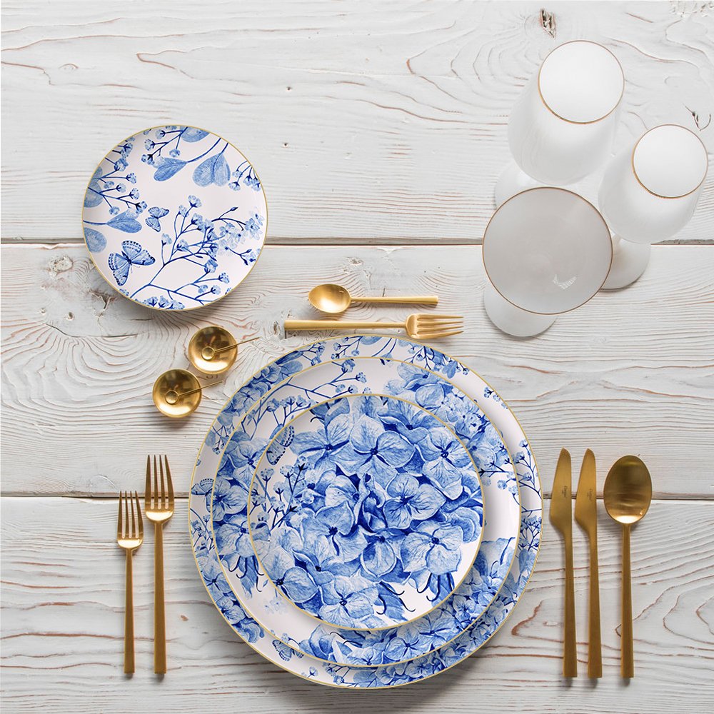 ruji92976's tweet image. 🔥 Stunning blue - and - white porcelain - style dinnerware! Flowers, butterflies &amp;amp; gold accents for a poetic, upscale table. Elevate your meals!
 
Contact: WhatsApp/WeChat +86 18834172277
 
#Dinnerware #TableElegance #CeramicDesign #PorcelainStyle