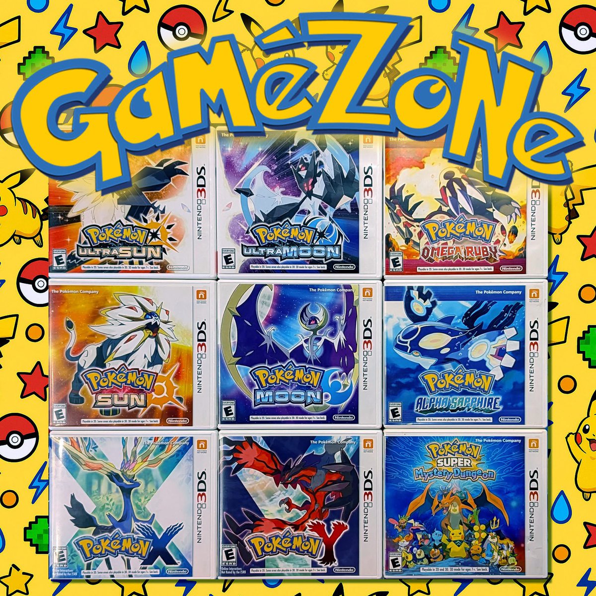TJI! #Pokemon #Nintendo3DS #Pokemon3DS #PokemonGames #SuperPokemonRumble #PokemonXY #PokemonX #PokemonY #PokemonAlphaSapphire #PokemonOmegaRuby #PokemonMoon #PokemonSun #PokemonUltraMoon #PokemonUltraSun #PokemonNintendo #Nintendo3DSGames #3DSGames #TheGameZone #HillsdaleNJ