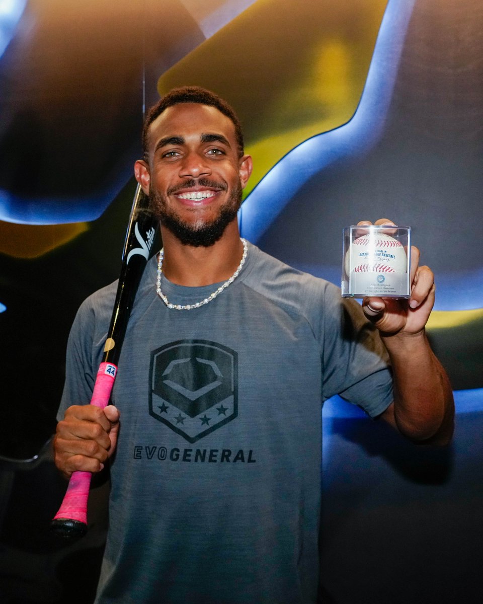 The first player in MLB history to reach 20 HR/20 SB in each of their first four seasons?

Julio Rodríguez. #TridentsUp