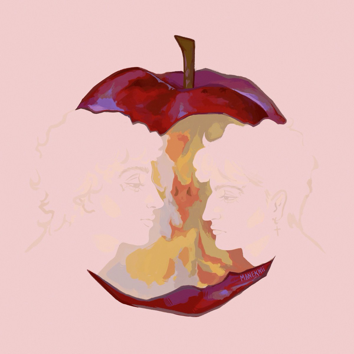 wanted to give it a try with #kandrew 🍎