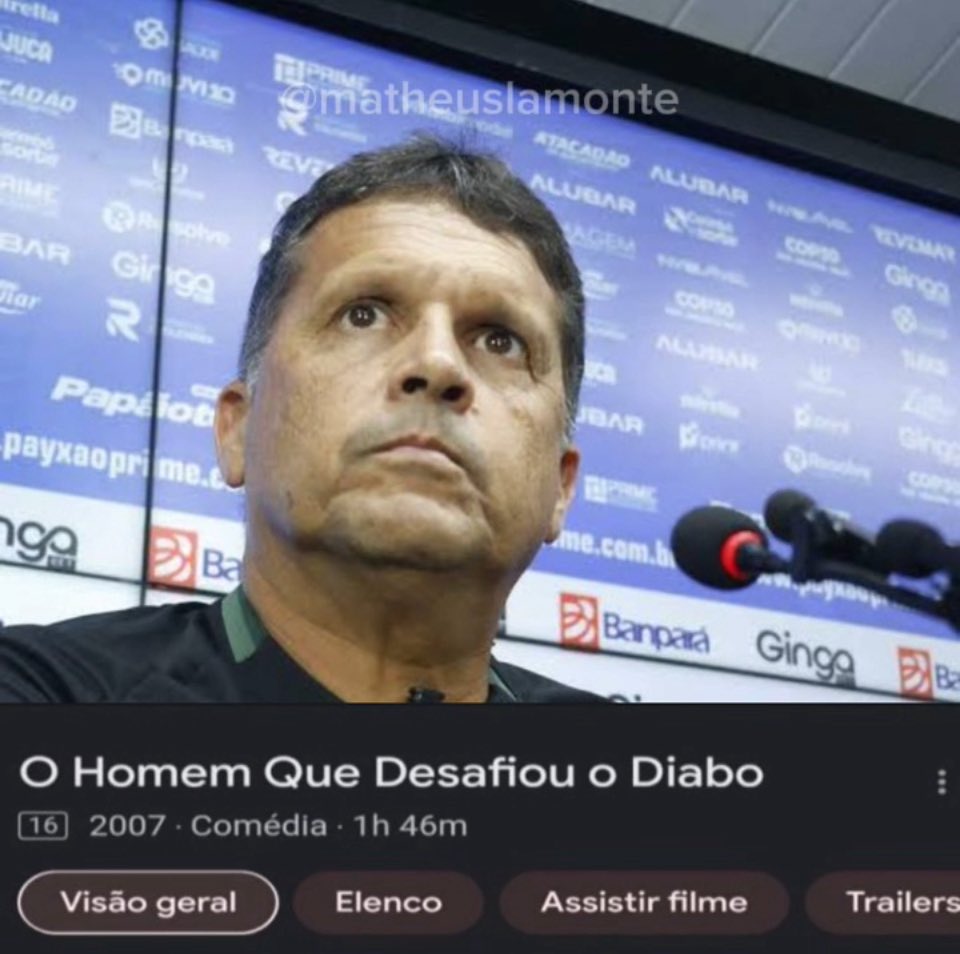 matheuslamonte's tweet photo. 9 jogos no comando do Paysandu. 

9 jogos sem perder. 

Invicto em casa e fora. 

Claudinei  dos Santos Oliveira. https://t.co/FIl4coXNke