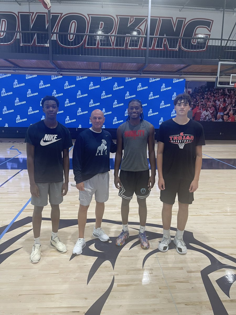 Several of our guys attended elite camp ran by 256 Native &amp; the Legendary Head Coach <a href="/coachacuff/">Lennie Acuff</a> at Samford today!
