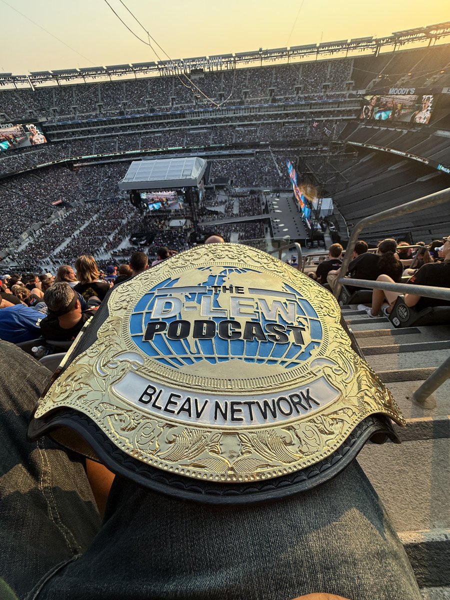 The D-Lew Podcast is well represented here at SummerSlam. #SummerSlam