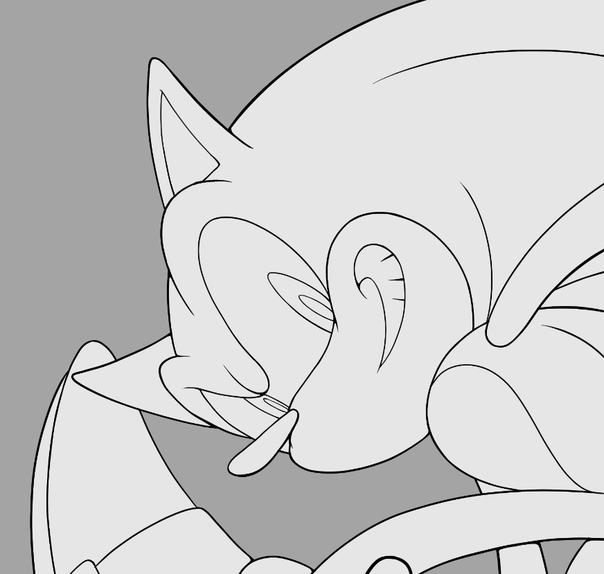 it is time to add colors to the sonic