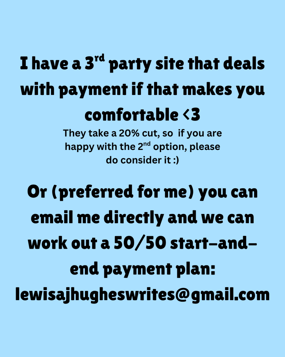 heyyy #writingcommunity

I'm offering beta-reading service as well as line-editing &amp; sensitivity reading! :)

and i have over 50 client testimonials, come say hi!

fiverr.com/lewisajhughes/…