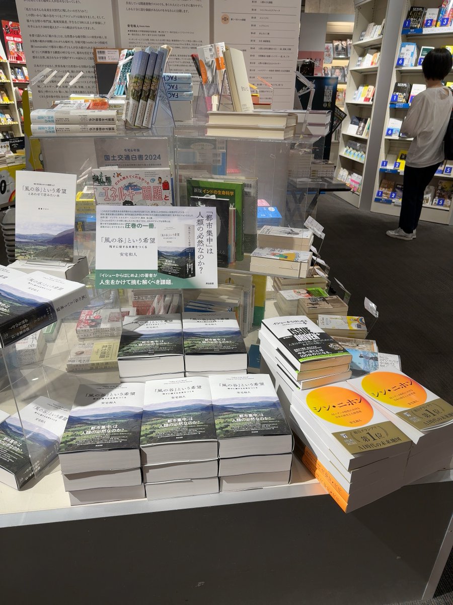 谷本 こと『#風の谷という希望』ですが、友人から「Amazonで品切れ」と