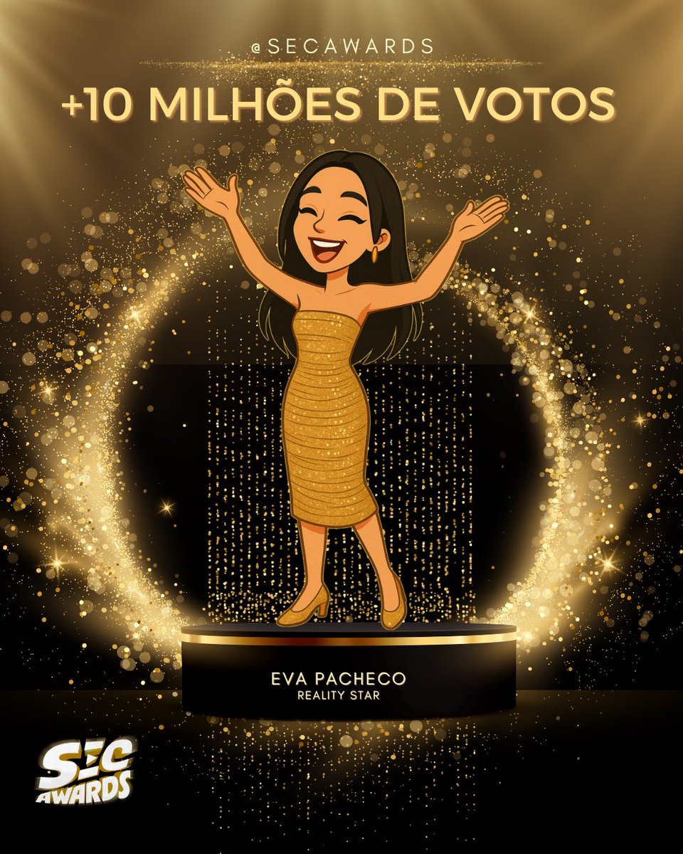 Engaja Ballet (@engajaballet) on Twitter photo A EVA VENCEU O <a href="/secawards/">SEC Awards</a>!!!
Primeiro gostaria de agradecer a todos que votaram, participaram dos mutirões, dinâmicas, spaces e deram ideias. Maçãs, nós não poderíamos estar mais orgulhosas de vocês. Esse prêmio, também é de vocês.
<a href="/evapachecod/">Eva Pacheco</a> parabéns, você merece esse e A EVA VENCEU O <a href="/secawards/">SEC Awards</a>!!!
Primeiro gostaria de agradecer a todos que votaram, participaram dos mutirões, dinâmicas, spaces e deram ideias. Maçãs, nós não poderíamos estar mais orgulhosas de vocês. Esse prêmio, também é de vocês.
<a href="/evapachecod/">Eva Pacheco</a> parabéns, você merece esse e