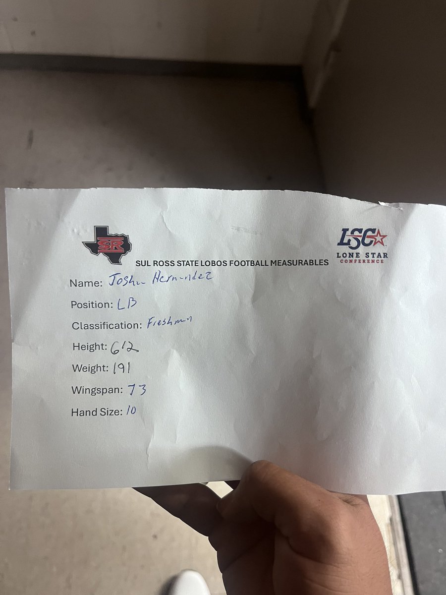 Excited for what’s to come🙌
<a href="/SRSUFootball/">Sul Ross State University Football</a> <a href="/javeonjm/">Coach Moses</a> <a href="/CoachCadron/">Cadron Davis</a> <a href="/CoachE_Daniels/">Coach Eric Daniels</a> <a href="/squat540/">coach z</a>