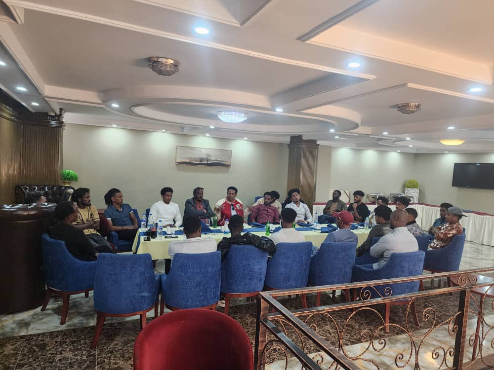 Dawit Teferi,CPA,CMA (@cmadawit) on Twitter photo <a href="/AsfahawolduK/">KIROS ASFAHA</a> Kiros Asfaha the chairman for EBRF held meeting with youth members updating them on Diplomatic efforts and preparing the youth for new phase
#EBRF #BrigadeNahamdhu committed to one goal Regime Change in Eritrea by any means necessary
Time to democratize Eritrea <a href="/AsfahawolduK/">KIROS ASFAHA</a> Kiros Asfaha the chairman for EBRF held meeting with youth members updating them on Diplomatic efforts and preparing the youth for new phase
#EBRF #BrigadeNahamdhu committed to one goal Regime Change in Eritrea by any means necessary
Time to democratize Eritrea