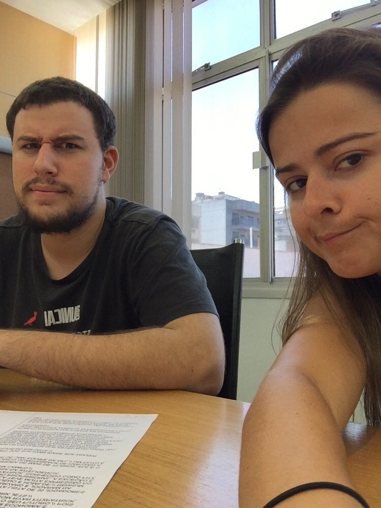 Thamara e <a href="/beltraogui/">Guilherme Beltrão</a> bem jovens em 2015 pra vcs