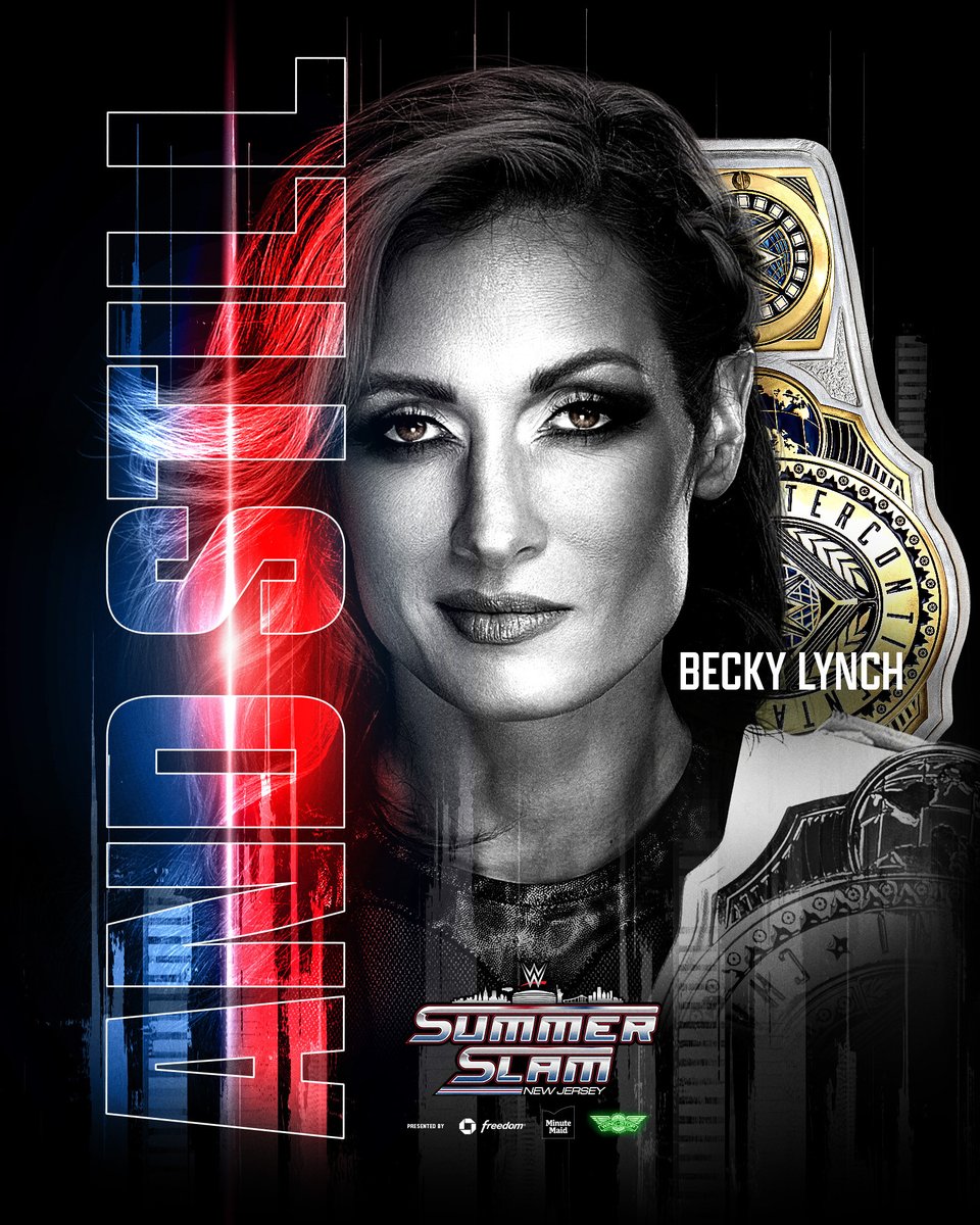 WWE's tweet image. THE MAN wins once and for all at #SummerSlam!

#AndStill