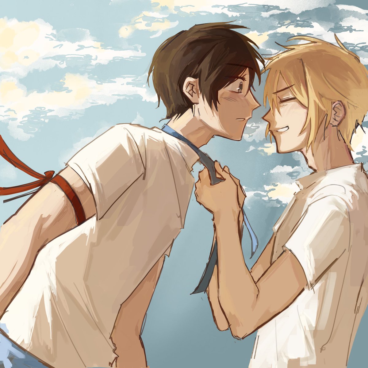 ignore how bad this is but i wanted to post smt for htk week :3 #hiranotokagiura #kghr_FA #KagihiraWeek2025 
sports day!!!