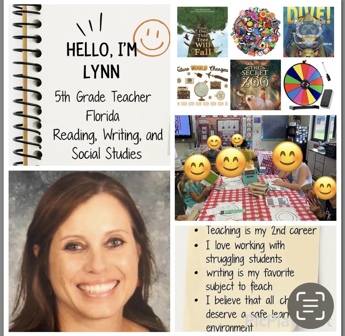 TeachWithLulu's tweet photo. @JustJem24 5️⃣ 5th Grade
👵🏼 Year 19
🏖️ Jacksonville, FL
📚 ELA
🌎 Social Studies
Thanks for the space to promote my adventurous classroom! https://t.co/jHlQtpRftl https://t.co/LtD8I80NVZ