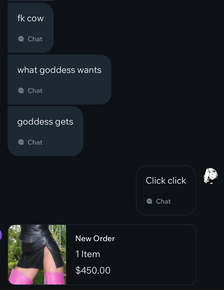 It’s always, What Goddess wants, Goddess will get.