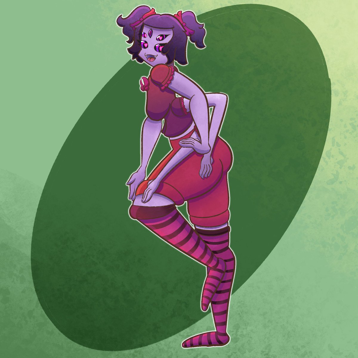 Muffet looks hungry. Good luck!
#undertale #muffet #art #moots #artmoots #artmoot